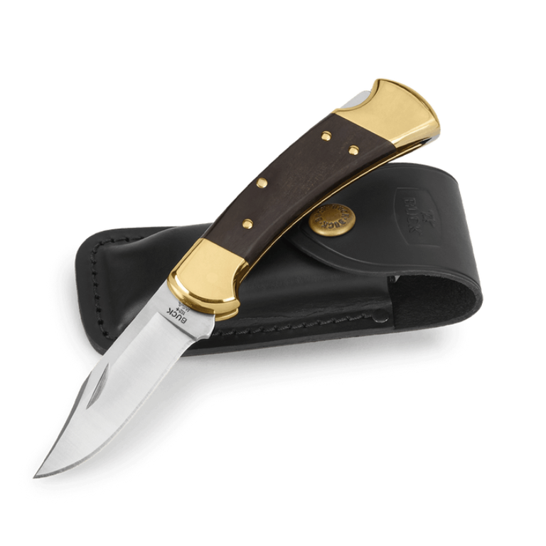 Buck Buck 112 Ranger Knife - Ebony/Brass