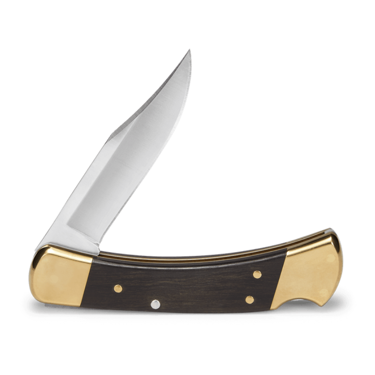 Buck Buck 110 Folding Hunter Knife - Ebony/Brass