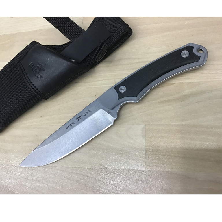 Buck Buck Alpha Guide Select Knife - Gray/Black