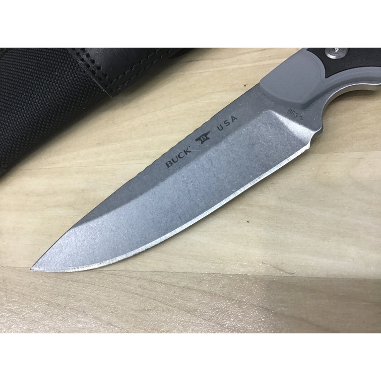 Buck Buck Alpha Guide Select Knife - Gray/Black