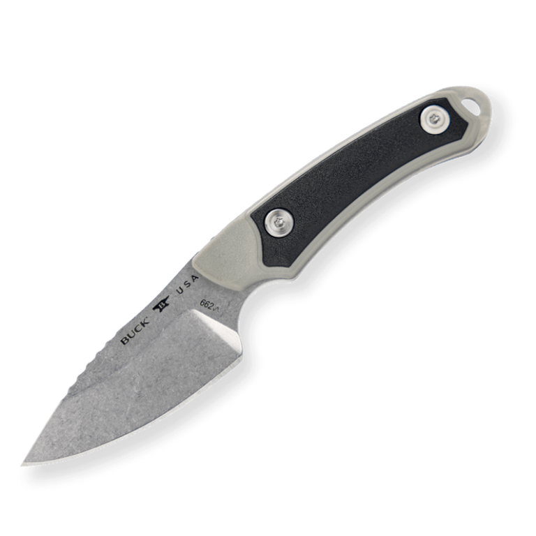 Buck Buck Alpha Scout Select Knife - Gray/Black