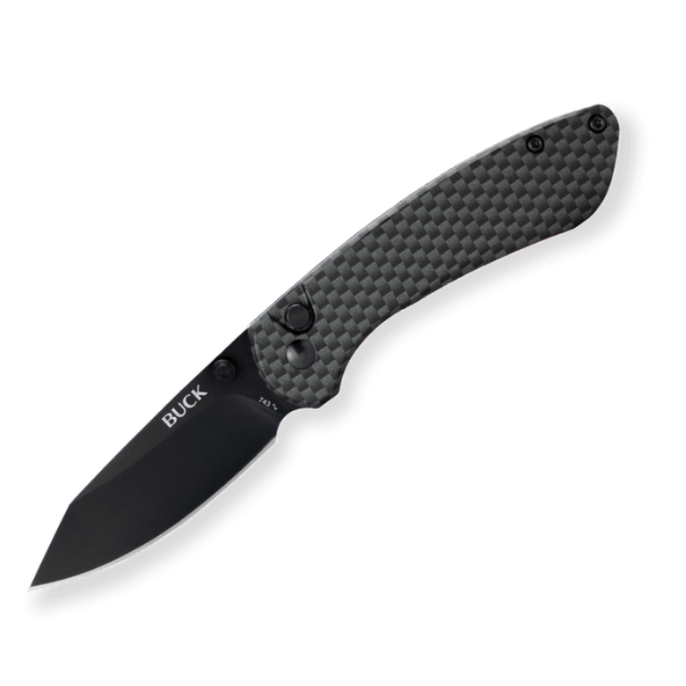 Buck Buck 743 Mini Sovereign Knife - Carbon Fiber