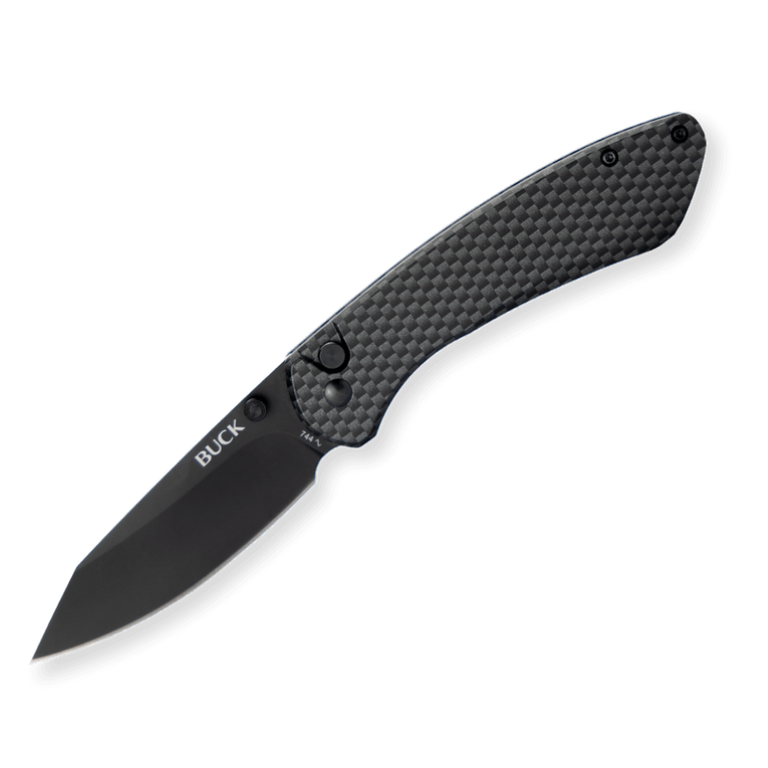 Buck Buck 744 Sovereign Knife - Carbon Fiber