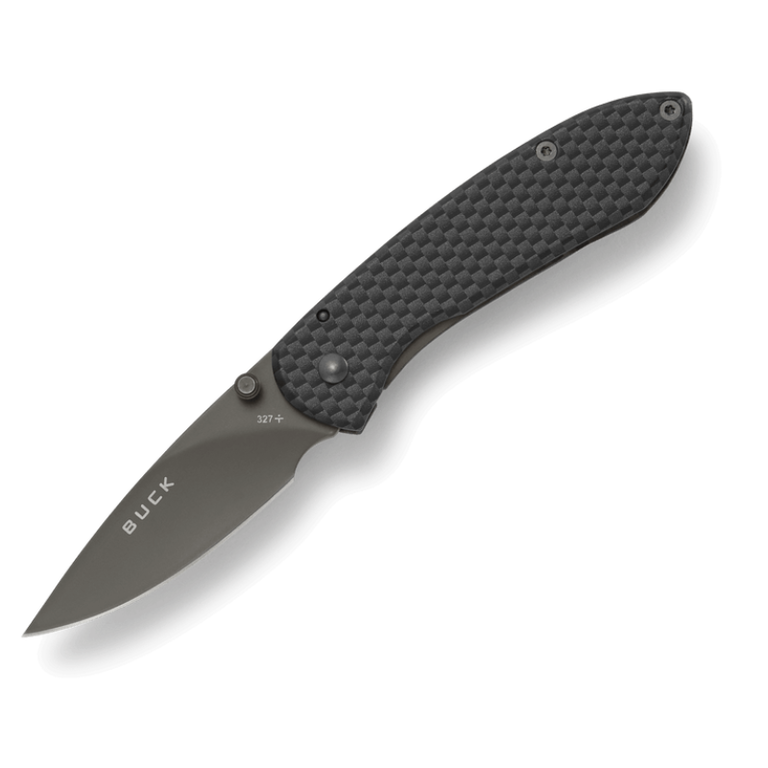 Buck Buck 327 Nobleman Knife - Carbon Fiber