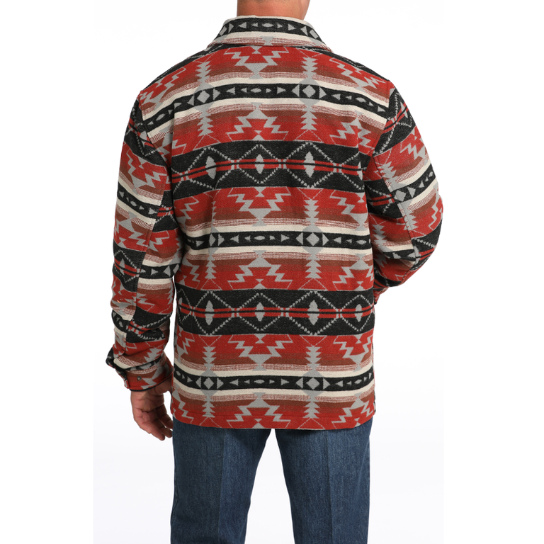Cinch Cinch Frontier Coat - Red Aztec