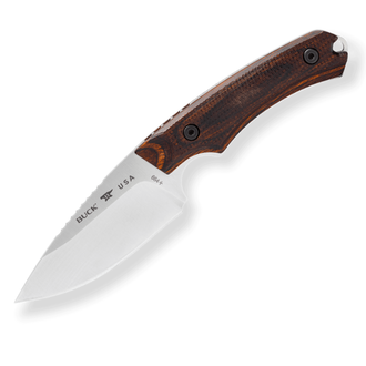 Buck Buck 664 Alpha Hunter Pro Knife - Walnut DymaLux