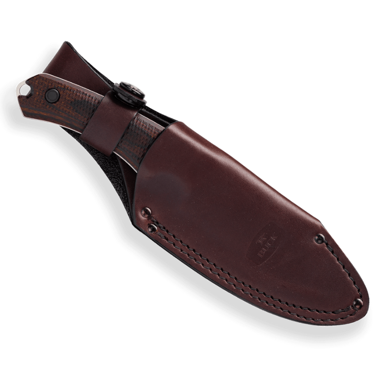 Buck Buck 664 Alpha Hunter Pro Knife - Walnut DymaLux
