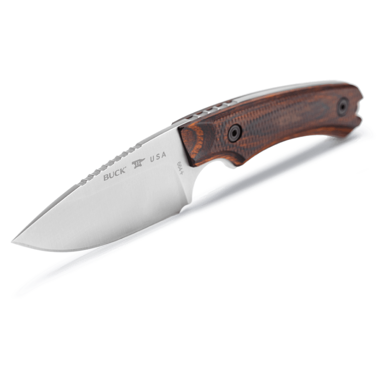 Buck Buck 664 Alpha Hunter Pro Knife - Walnut DymaLux