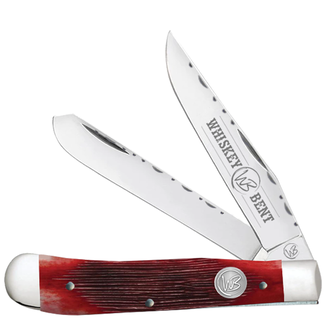 Whiskey Bent Whiskey Bent Black Cherry Trapper Filework Knife