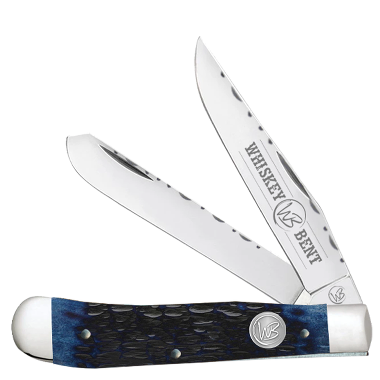 Whiskey Bent Whiskey Bent Blueberry Trapper Filework Knife