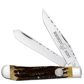 Whiskey Bent Whiskey Bent Honey Badger Trapper Filework Knife