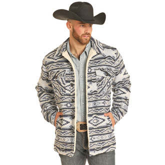 Rock and Roll Rock And Roll Button Berber Shacket