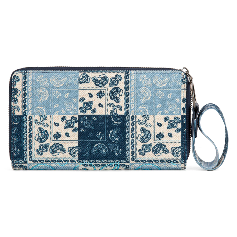 Wrangler Wrangler Bandana Paisley Print Wallet - Jean