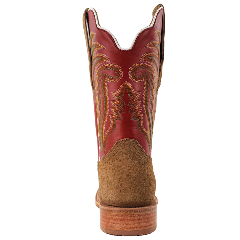 R Watson R. Watson Straw Roughout Western Boot