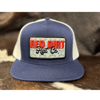 Red Dirt Hat Co Red Dirt Hat Co Faded Denim Cap - Navy/White