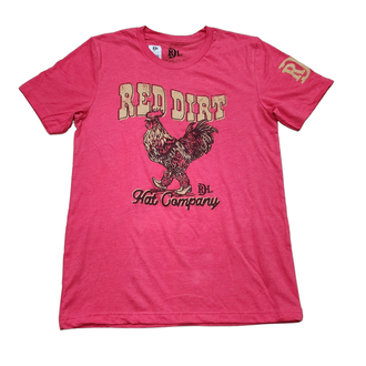 Red Dirt Hat Co Red Dirt Hat Co Boots N Beaks Tshirt - Red