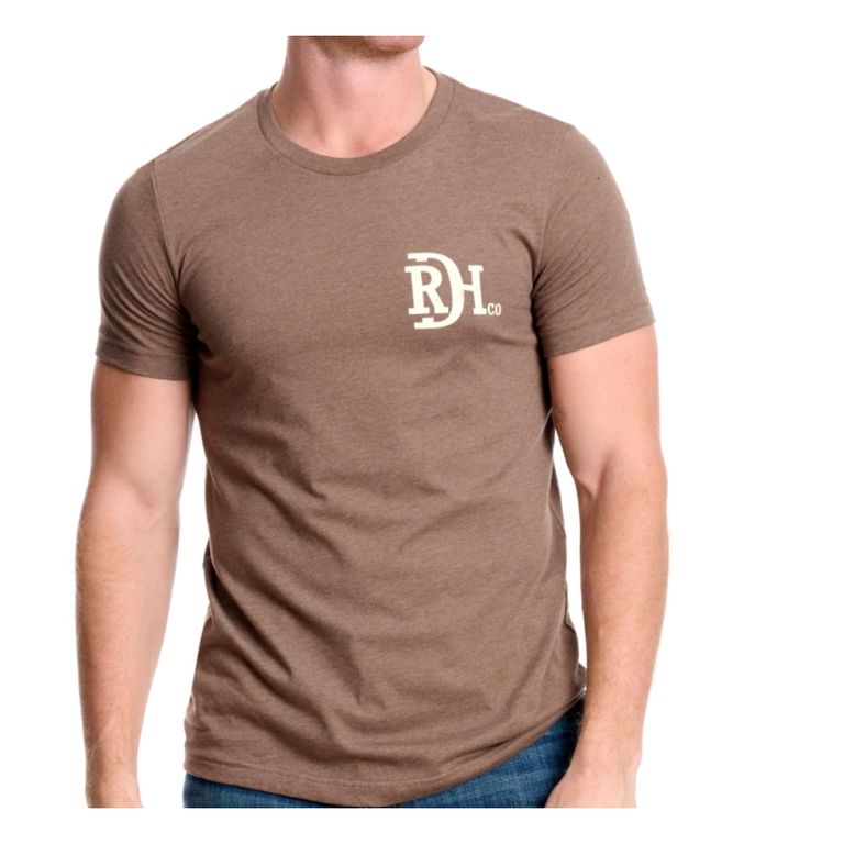 Red Dirt Hat Co Red Dirt Hat Co Buffalo Chip Tshirt - Brown