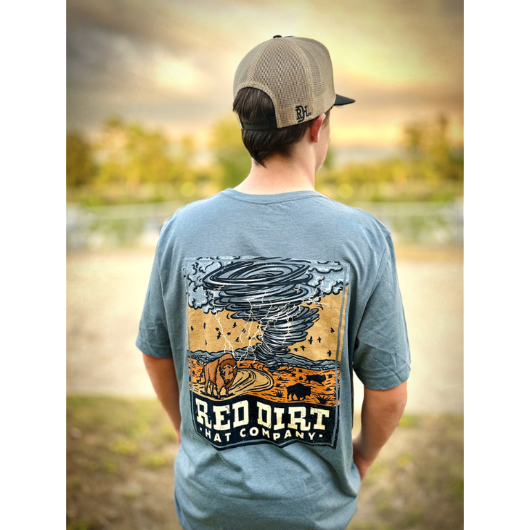 Red Dirt Hat Co Red Dirt Hat Co Pecos Tshirt - Blue