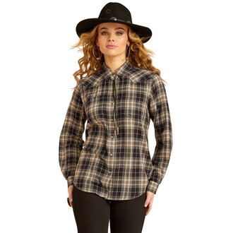 Ariat Ariat Billie Jean L/S Flannel Shirt - Cheyenne Plaid