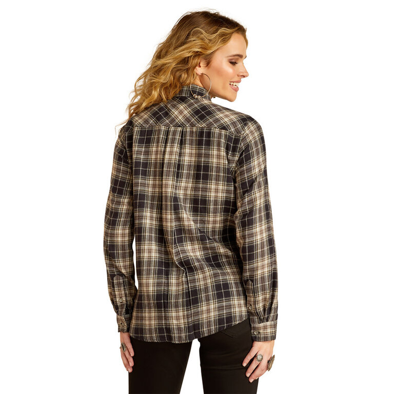 Ariat Ariat Billie Jean L/S Flannel Shirt - Cheyenne Plaid