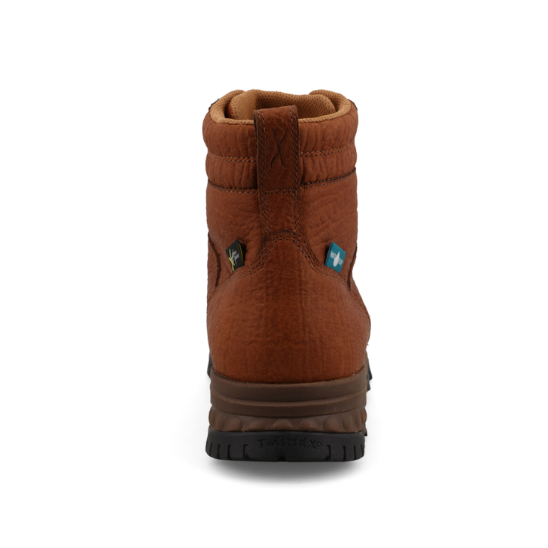 Twisted X Twisted X Nano Toe 6” WP Work Boot - Rust
