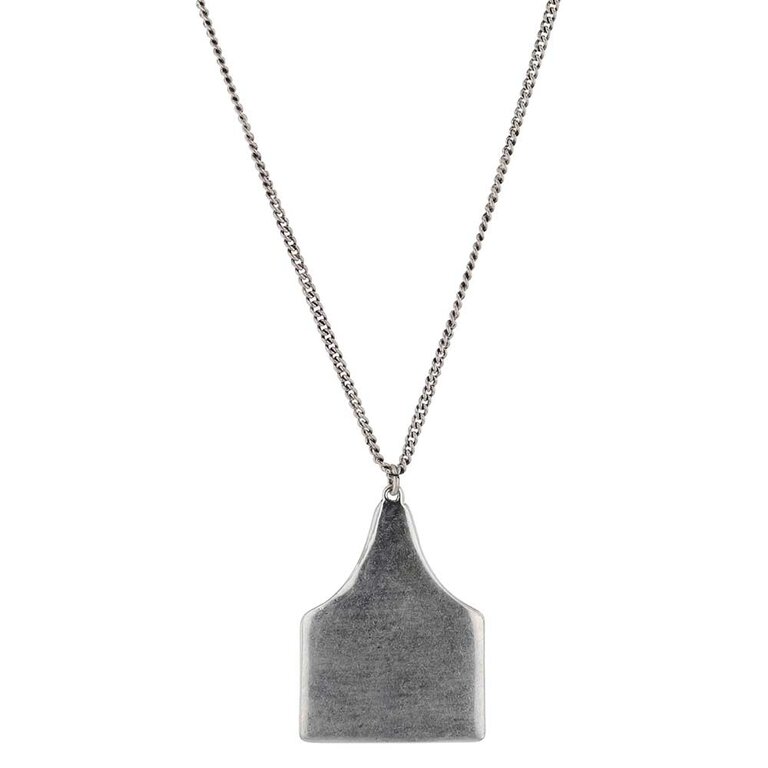 Montana Silversmiths Attitude by Montana Silversmiths On The Ranch Cow Tag Necklace