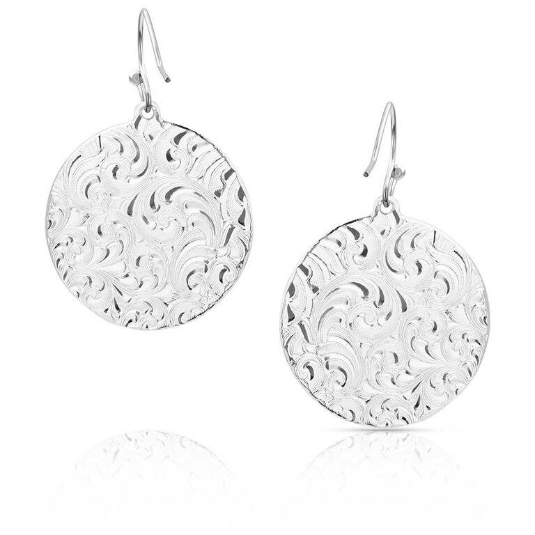 Montana Silversmiths Montana Silversmiths Buffalo Plains Earrings