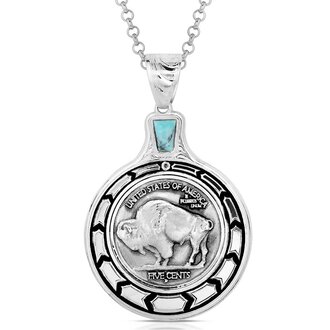 Montana Silversmiths Montana Silversmiths Buffalo Plains Necklace