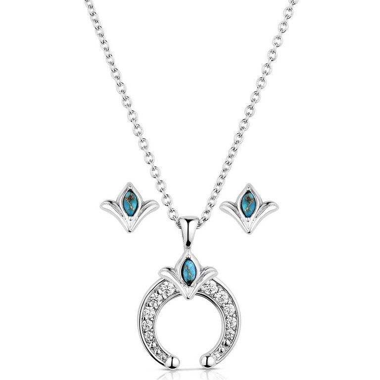 Montana Silversmiths Montana Silversmiths Simple Squash Blossom Set
