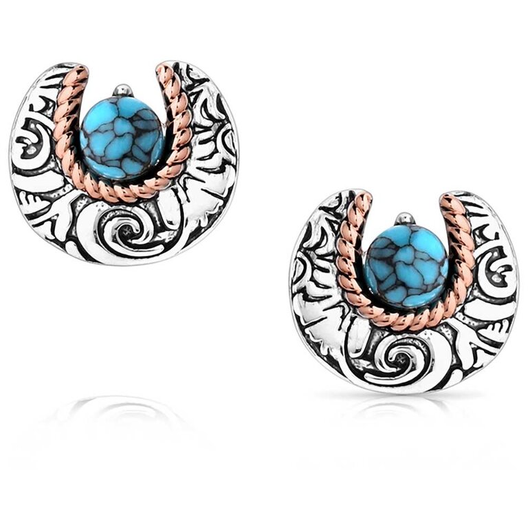 Montana Silversmiths Montana Silversmiths Luck Of The Pure Earrings