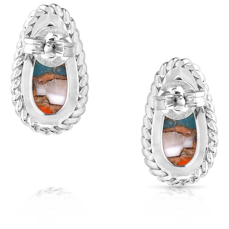Montana Silversmiths Montana Silversmiths Glacier Treasures Earrings