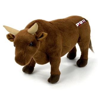 Big Country Toys Big Country Toys 14" Plush PBR Bull - Brown