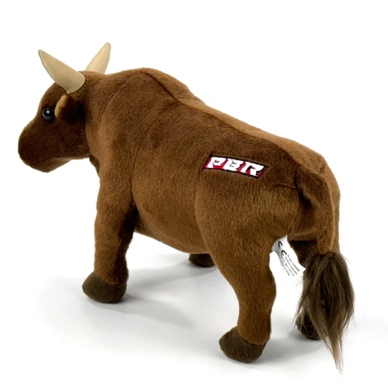 Big Country Toys Big Country Toys 14" Plush PBR Bull - Brown