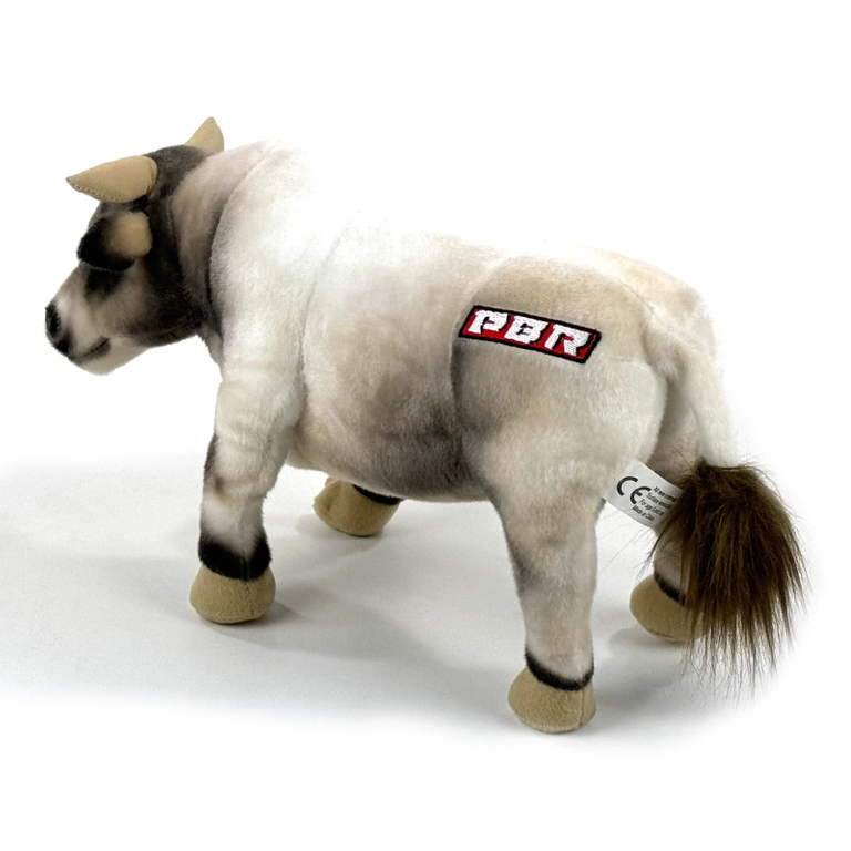 Big Country Toys Big Country Toys 14" Plush PBR Bull - Grey