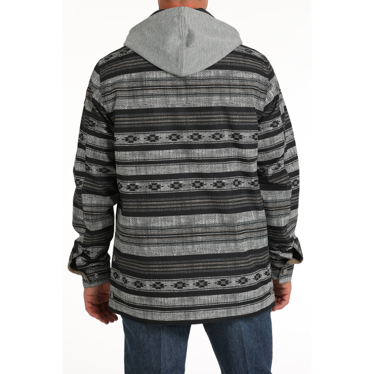 Cinch Cinch Canvas Hooded Jacket - Grey