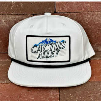 Cactus Alley Hat Co Cactus Alley The Stones Cap - White