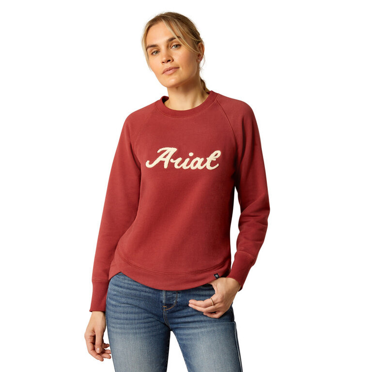 Ariat Ariat Benicia Sweatshirt - Burnt Russet