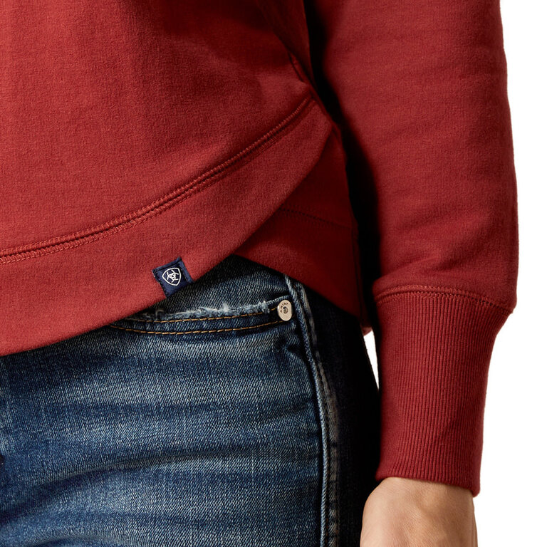 Ariat Ariat Benicia Sweatshirt - Burnt Russet