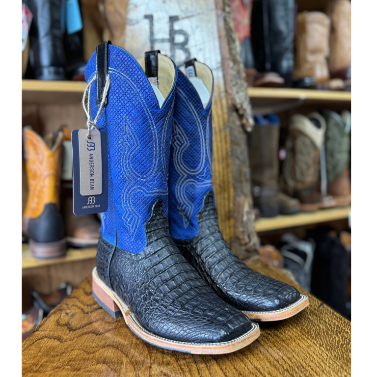 Anderson Bean Anderson Bean Black Lux Caiman