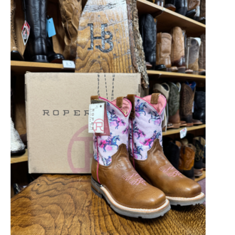 Roper Roper Pink Ryder Boot - Little Kids