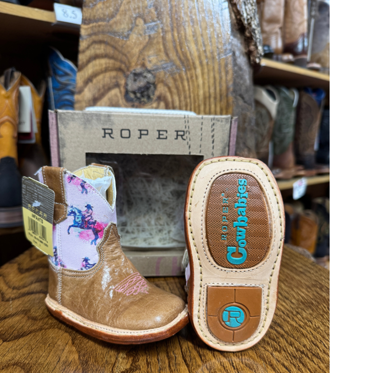 Roper Roper Pink Ryder Boots - Infant