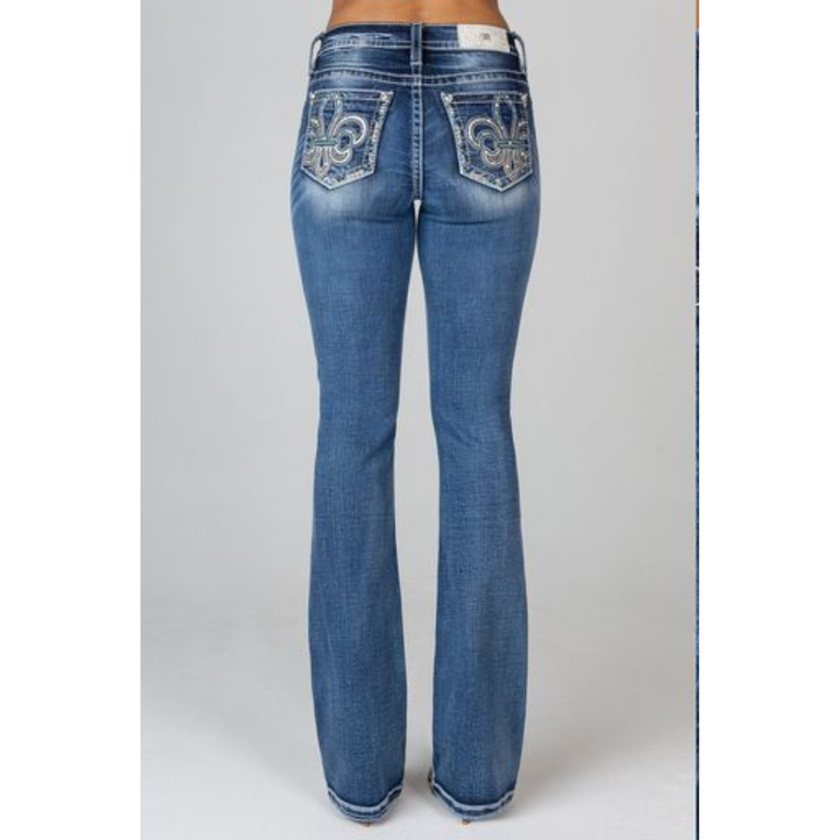 Miss Me Miss Me Midrise Boot Cut Jeans - 34" Inseam