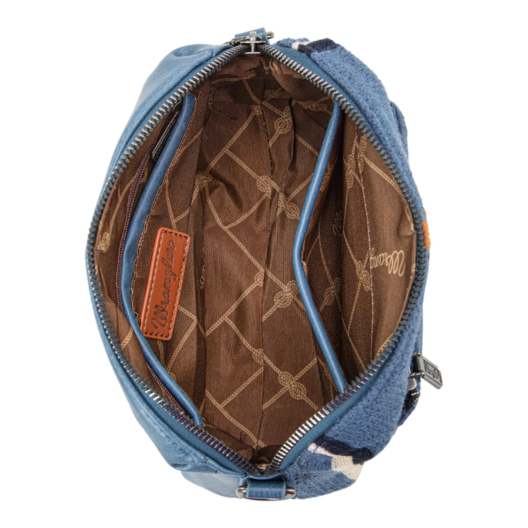 Wrangler Wrangler Southwestern Knitted Mini Crossbody - Jean