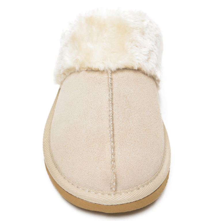 Minnetonka Minnetonka Chesney Slipper - Stone