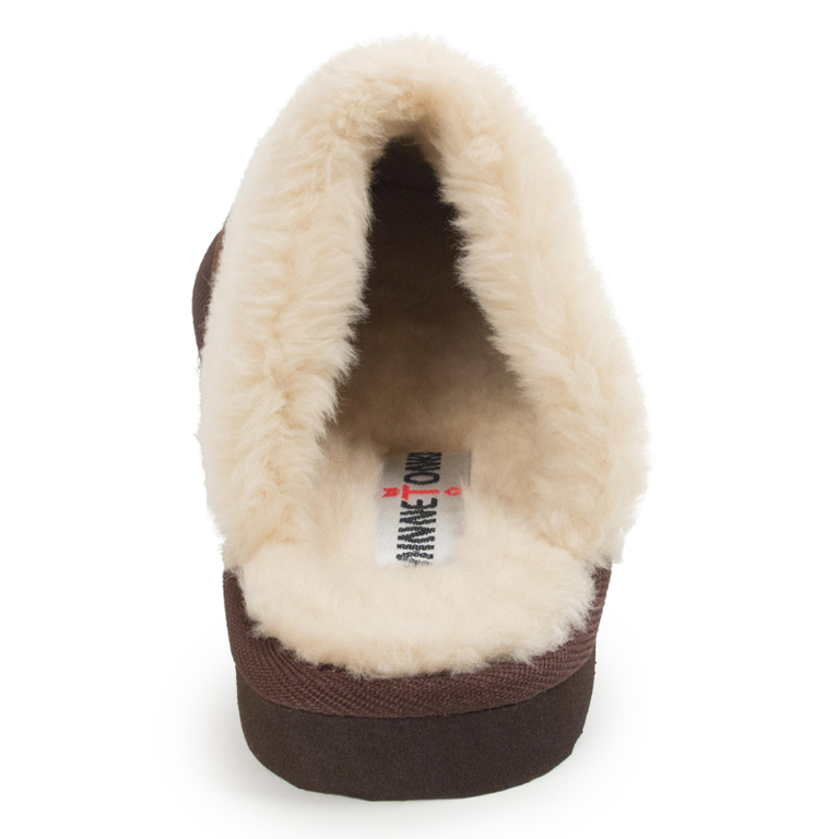Minnetonka Minnetonka Chesney Slipper - Chocolate