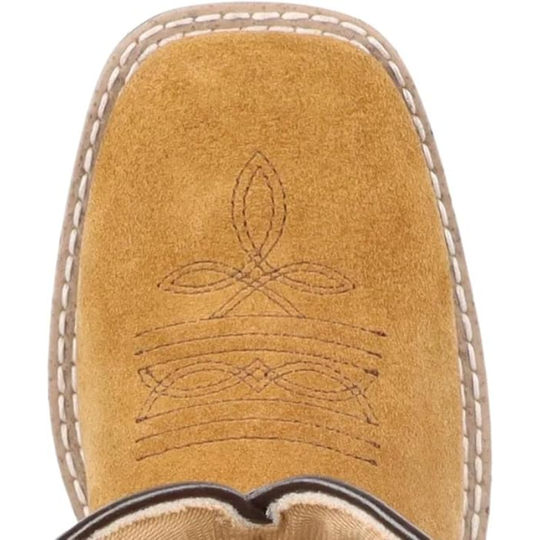 Smoky Mountain Roughout Boot - Tan/Blue