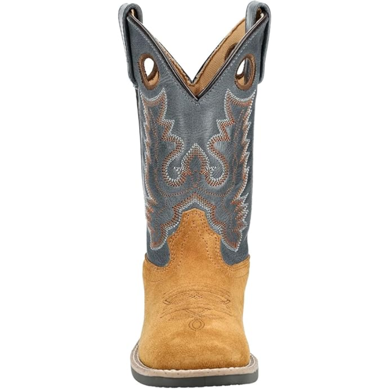 Smoky Mountain Roughout Boot - Tan/Blue
