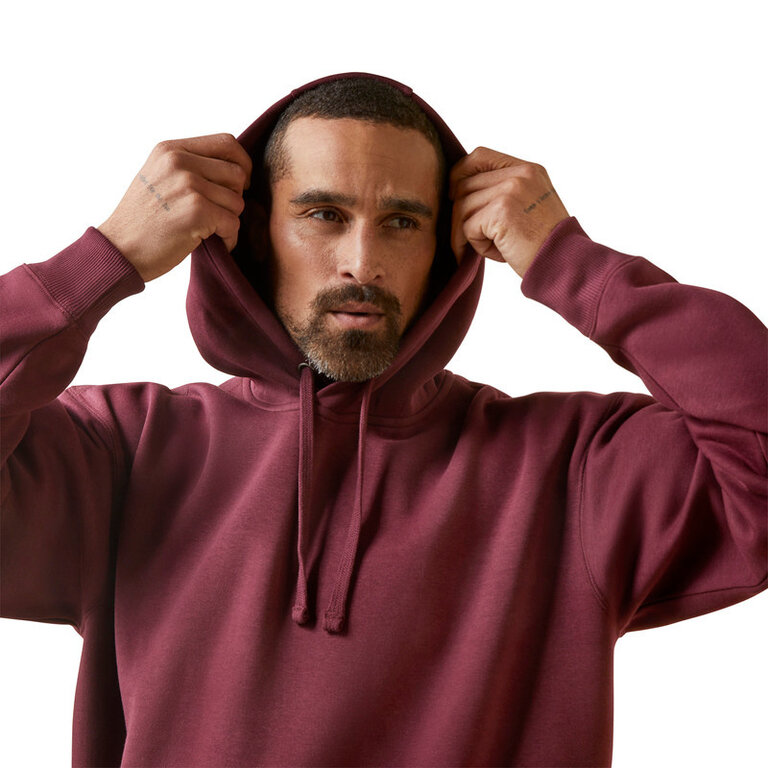 Ariat Ariat Rebar Graphic Hoodie - Brick Red
