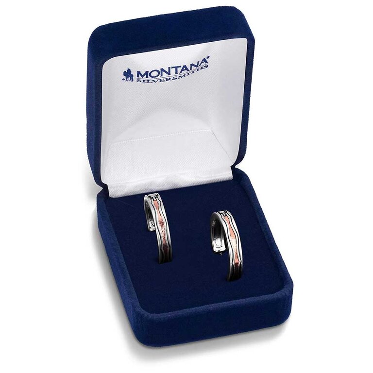 Montana Silversmiths Montana Silversmiths Western Sands Hoop Earrings