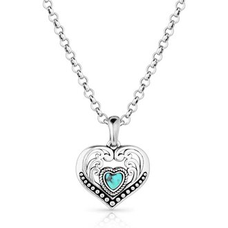 Montana Silversmiths Montana Silversmiths Fierce Hearts Necklace